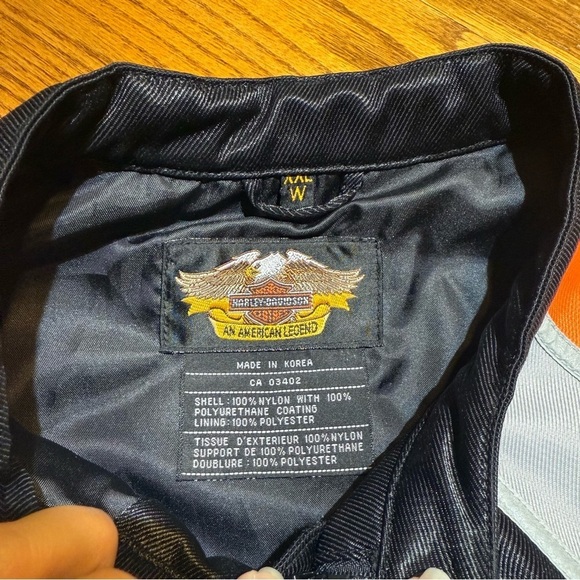 Harley Davidson Nylon Spectator Vest Size XXL W - Picture 3 of 5